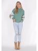 IZIA Damen Pullover in Aqua