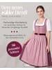 Nübler Midi Dirndl Lohe in Beere