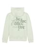Garcia Sweater Hoodie Kapuzenpullover in milky green