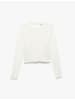 KOTON BLUSE LS in Beige