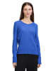 Betty Barclay Kaschmir-Pullover mit V-Ausschnitt in Adria