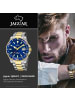 Jaguar Analog-Armbanduhr Jaguar Pro Diver silber, gold groß (ca. 43,5mm)