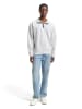TOM TAILOR Denim Sweatshirt in chalk grey