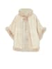 fraully Poncho in Beige