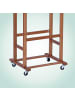 relaxdays Herrendiener "Premium" in Braun - (B)47 x (H)107 x (T)37 cm