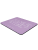 Mr. & Mrs. Panda Mousepad Spruch Schutz & Vertrauen mit Spruch in Lavendeltraum