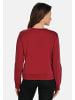 Teyli Baumwollsweatshirt mit Rundhalsausschnitt Ellis in rot