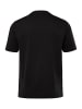 Men Plus Kurzarm T-Shirt in schwarz