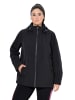 Ulla Popken Funktionsjacke in schwarz