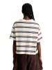 Marc O'Polo DENIM Gestreiftes T-Shirt relaxed in Offwhite