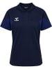 Hummel Polo Raglanärmel Hmltravel Damen in MARINE