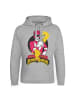 Power Rangers Hoodie "Red Ranger Pose Epic Hoodie" in Grau