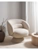 Beliani 2-tlg Sessel LIEKSA in Beige