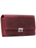 Greenburry Vintage Geldbörse Leder 17 cm rusty red