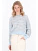 myMo Sweater in blue melange