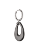 usha WHITE LABEL Women Drop Earrings in Silver Black