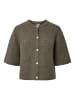 Pieces Strickjacke in Morel