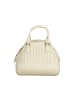 Valentino by Mario Valentino Weiße Polyurethan-Tasche mit Griffen und Schulterriemen