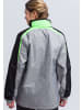 erima Liga 2.0 Allwetterjacke in grau melange/schwarz/green gecko