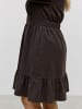 Vero Moda Kleid mit Schößchen in Chocolate Torte