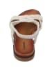 Palado Riemchensandalen Fathana in Cremeweiß