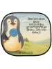 Mr. & Mrs. Panda Auto Hitzeschutz Pinguin Lolli Design mit Spruch in Weiß