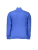 La Martina Blau Baumwolle Herren Sweatshirt