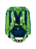 Scout Genius Neon Safety DIN Schulranzen-Set 4-teilig in green gecko