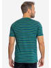 elkline T-Shirt Johann in blue coral - trekking green