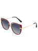 Bertha Polarisierte Sonnenbrille "Rylee" in Rot/Schwarz