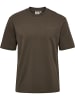 Hummel T-Shirt Hmlkeeper Lebensstil Herren in MAJOR BROWN