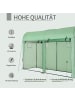 Outsunny Gewächshaus in Grün 300L x 100B x 200H cm