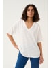 Kaffe T-shirt KAdebra Baggy fit in Chalk