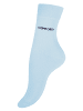 Cotton Prime® 10 Paar Damensocken ohne Gummibund in Blautöne
