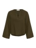 My Essential Wardrobe Langarm-Bluse DiasMW Box fit in Forest Night