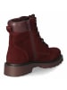 Tamaris Schnürstiefel in rot