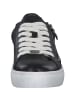 DOCKERS Schnürschuhe in schwarz/weiss