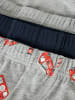 name it 3er Pack Boxershorts NMMTIGHTS 3P GREY FIRETRUCK in grey melange