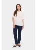 SAINT TROPEZ Bluse kurzarm BrianaSZ Lockere Passform in Ice