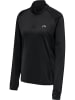 Newline Sweatshirt Mit Kurzem Reißverschluss Women Core Midlayer in BLACK