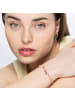 Luxenter Armband aus 925er Sterlingsilber mit mehrfarbigen Kristallen,18K Gelbgold-Finish