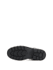 Camel Active Leder Boot mit warmem Schaffellfutter in Schwarz