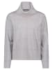 Betty Barclay Strickpullover mit Lurexfaden in Patch Grey/Beige
