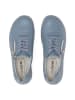VITAFORM Hirschleder Sneaker in graublau