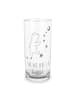 Mr. & Mrs. Panda Wasserglas Bär Träume mit Spruch in Transparent