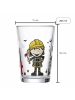 Ritzenhoff & Breker 3er Set Kindergläser Feuerwehrmann Bernie 205 ml bunt in bunt