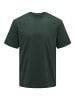 Only&Sons T-Shirt 'FRED LIFE' in dunkelgrün