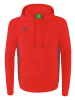 erima Essential Team Kapuzensweat in rot/slate grey