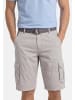 Casa moda Cargo-Bermuda Basic in Grau