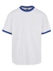 Urban Classics T-Shirts in white/royal